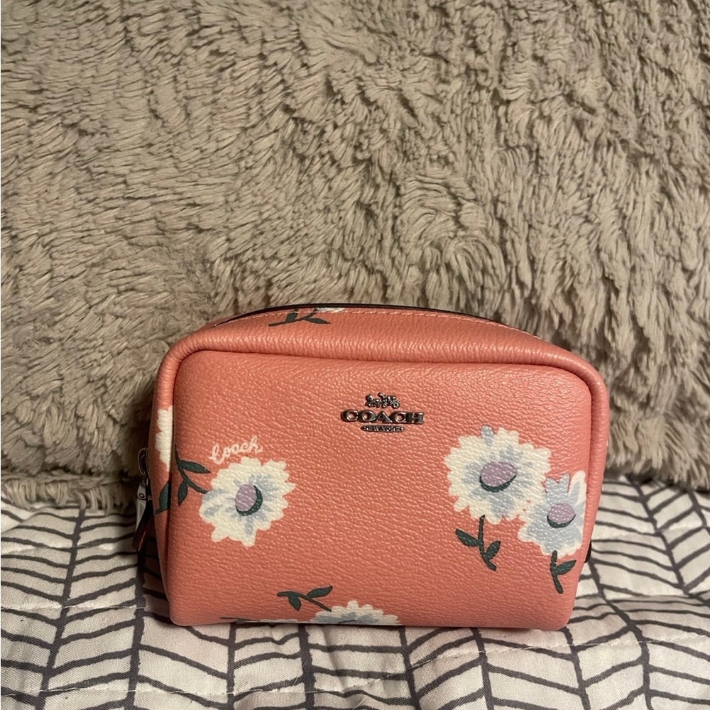 Coach cosmetic bag